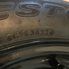 ジムニー JB64 昨年10月納車外し 3型 スペアタイヤ一式 オートルビーズタイヤカバー付の画像