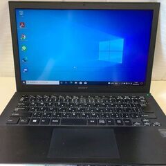 ◇取引終了 VAIO SVP132A2CN☆i7-4650U/8GB/SSD128G/Win10/FHD/光るキーボード/カメラ/Bluetooth