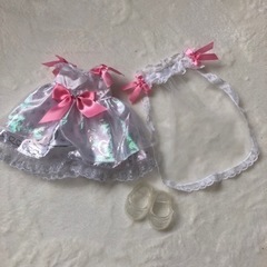 めるちゃん　ウェディングドレスセット