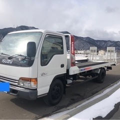 いすゞ、セルフローダ、マニュアル車、19万km, 車検R5年5月...