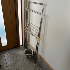 洗濯物　ラックの画像
