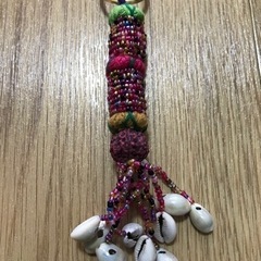 【キーチェーン】インディアン ハンドメイド キーホルダー
