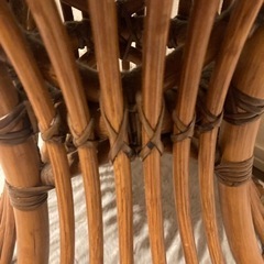 ラタン　籐　丸椅子【お話中】の画像