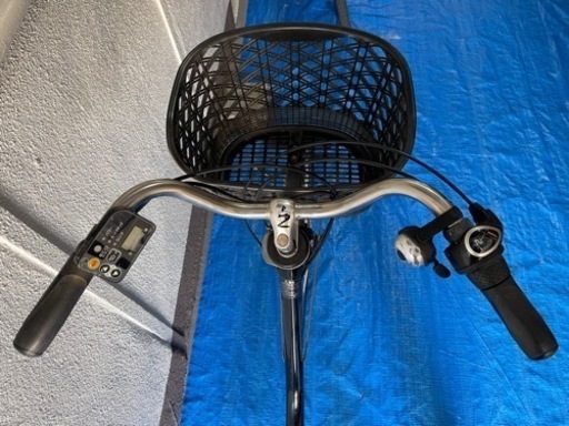 パナソニック電動アシスト自転車　黒　中古