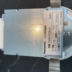 パナソニック製ダウンライトの画像
