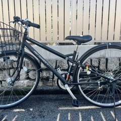 自転車　ブラック