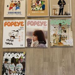 マガジンハウス月刊誌：POPEYE　ポパイ
