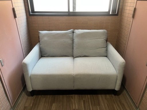 未使用に近い　IKEA ソファ　2人掛け