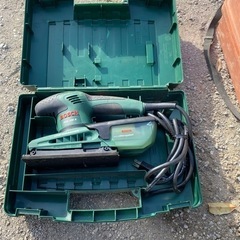 【③電動工具・BOSCH・吸じんオービタルサンダー】ボッシュ / PSS 200 A / 研磨機・集塵 / 中古動作品 の画像