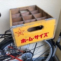 コカコーラの木箱の画像