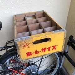 コカコーラの木箱の画像