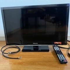 Hisense ハイビジョンLED液晶テレビ 24型 2016年製の画像