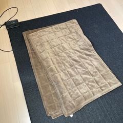 無印良品　電気カーペットセット　ホットカーペットの画像