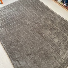 無印良品　電気カーペットセット　ホットカーペットの画像