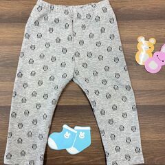 【中古】90㎝　長ズボン　裏起毛