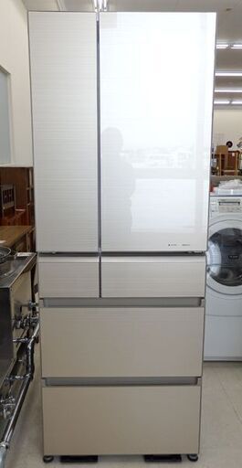 北海道千歳市/恵庭市 パナソニック 510L冷蔵庫 NR-F511XPV-N 2016年製 マチュアゴールド 6ドア 両開き Panasonic