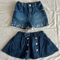 子供　ショートパンツの画像