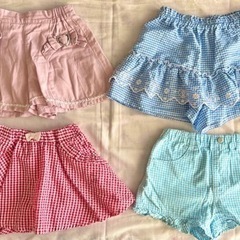 子供　ショートパンツの画像