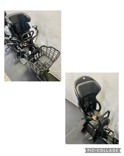 関東全域送料無料 保証付き パナソニック ギュットアニーズ 新型 パワフル 20インチ 3人乗り 8ah 人気 黒色