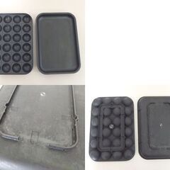 ①BRUNO コンパクトホットプレート たこ焼き器 BOE-021 レッド ☆ 札幌市 北区 屯田 の画像
