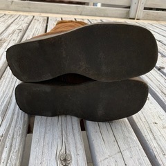 【値下げしました】スエードブーツ　35の画像