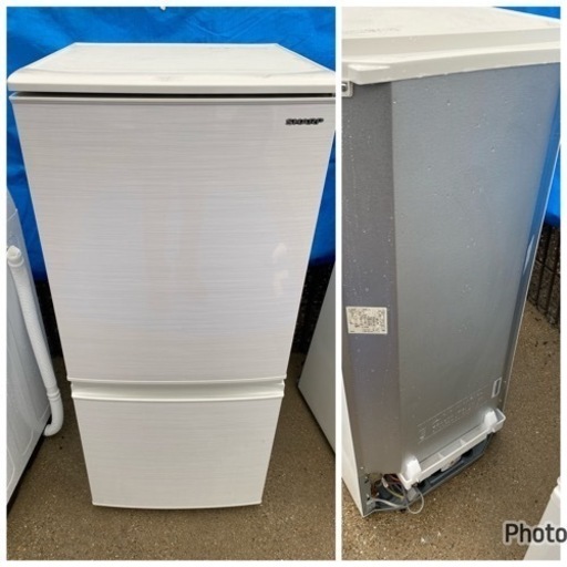 お薦め品‼️つけかえどっちもドア シャープ冷蔵庫137L 2019年