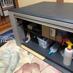 収納多め！テレビ台の画像