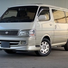 ★トヨタ　ハイエース　後期型スーパーカスタムG ディーゼル車　機関良好