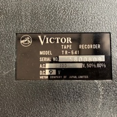Victor録音機の画像