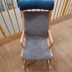【愛品倶楽部柏店】豊橋木工　ロッコノレム　コンパクトロッキングチェア　2022年製の画像