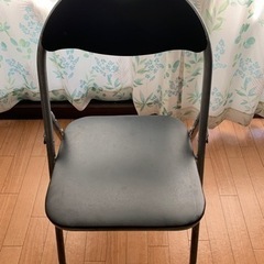ダイニングテーブル　パイプ椅子3個　麻雀用　まとめ売りの画像