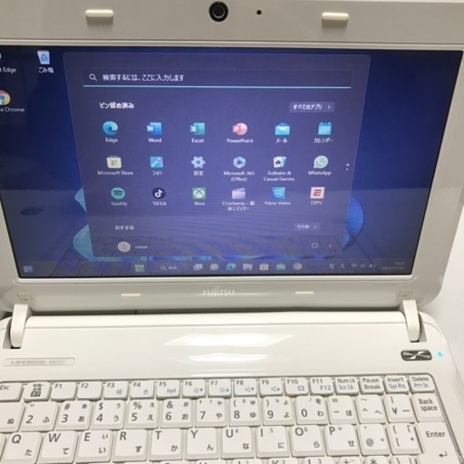 パソコン FUJITSU LIFE BOOK  M H120/ C Windows11 pro 64