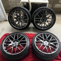 まだ募集中です！work M8R 19インチ 8.5J 5穴 PCD114.3 ＋45 245/