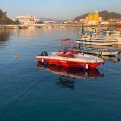 船　SRV20 4st60馬力　燃費抜群　ウェイクタワー　スピーカー付きの画像