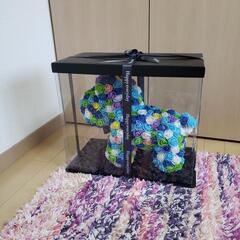 【受け取り決定】【新品】枯れないお花(犬)