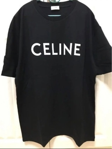 CELINE セリーヌ  スタッズ ロゴ Tシャツ