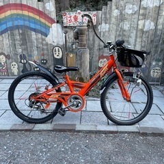 【3141】子供車　エンドウ商事　22インチ　12,700円（防犯・税込）