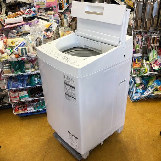 ２０１８年製　東芝 AW-7D6 全自動 洗濯機 縦型 7kg