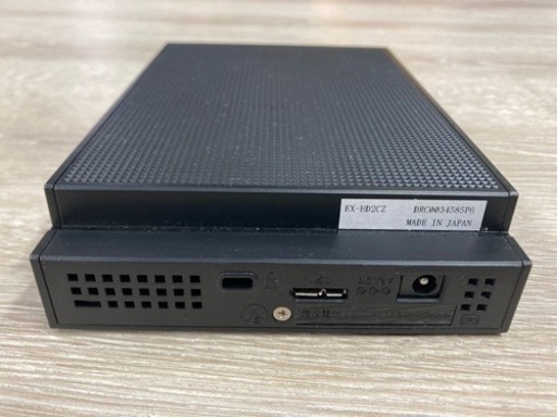 外付けHHD 2TB IO DATA 
