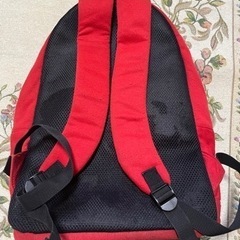 NY リュックサック赤の画像