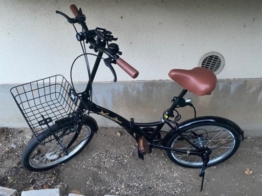 20センチ　6ギア折りたたみ自転車　ほぼ新品