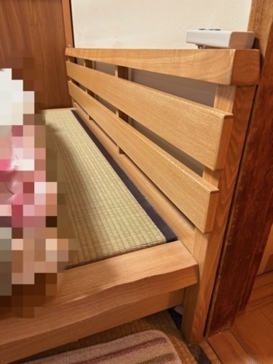 ニトリの畳ベッド。木製