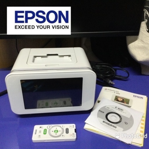 ★お値下げ致しました！★写真・ハガキ専用プリンター　カラリオミー　EPSON E-600