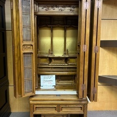 【新品(展示品)】高級国内仏壇　閉店セール　茶檀