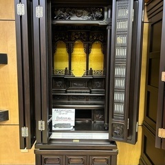 【新品(展示品)】高級国内仏壇　閉店セール　 黒檀