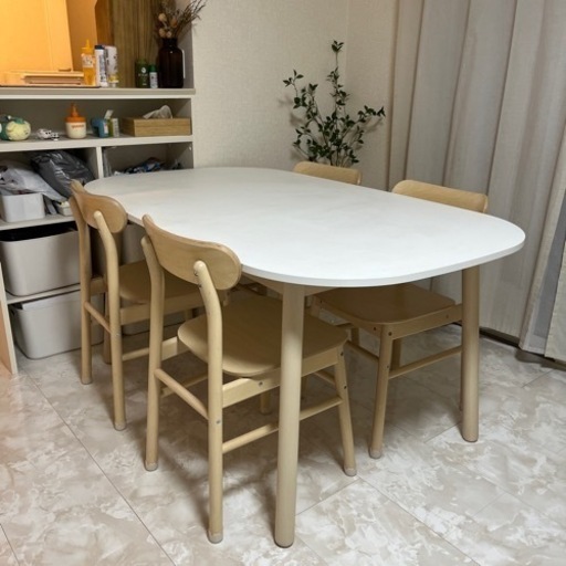 IKEA ダイニングテーブル×チェアーセット