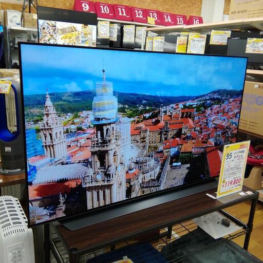 【超特価価格】有機EL テレビ 55インチ 2021年製  LG OLED55C1PJB 中古美品 有機ELTV
