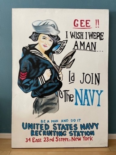NAVYキャンバスアート
