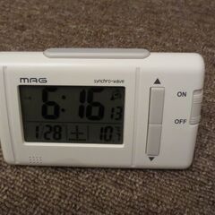 電波時計　目覚まし