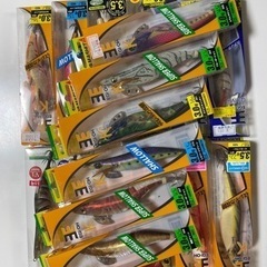 【値下げ】メーカー品【エギ】【餌木】まとめ売り　中古　エギング　3.5号の画像